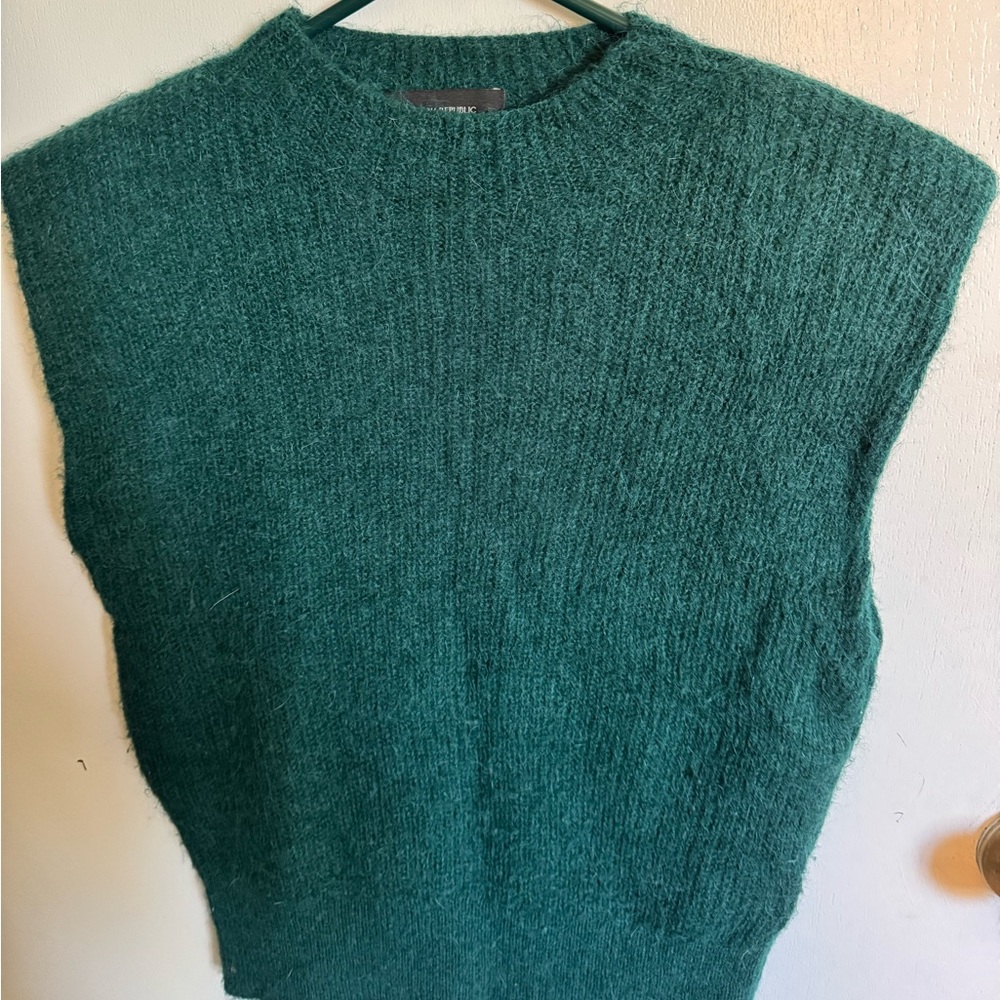 Banana Republic Teal Crew Neck Sweater